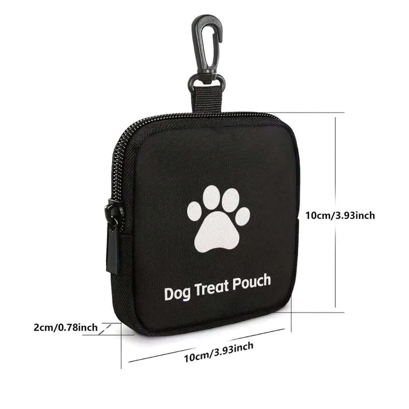 Portable Dog Treat Bag – Quick‑Access Storage, Durable Hooks, Perfect for Training