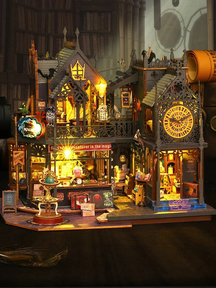 Large Wooden Dollhouse