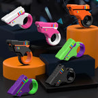3D Finger Fidget Slider – Smooth Spin & Slide, Compact Design, For Stress Relief & Focus Boosting