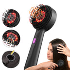 HairGrow Vibe Comb – Vibrating Scalp Massage, Even Oil Application, Ideal for Thinning or Dry Hair