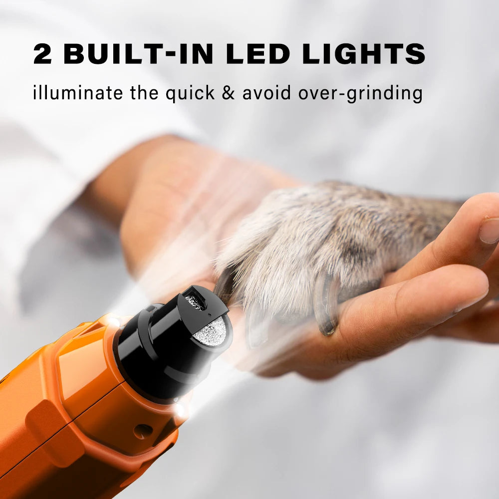 SmoothTrim Pro – Painless 6‑Speed Nail Shaper, Low‑Noise Motor, Ideal for Sensitive Pets