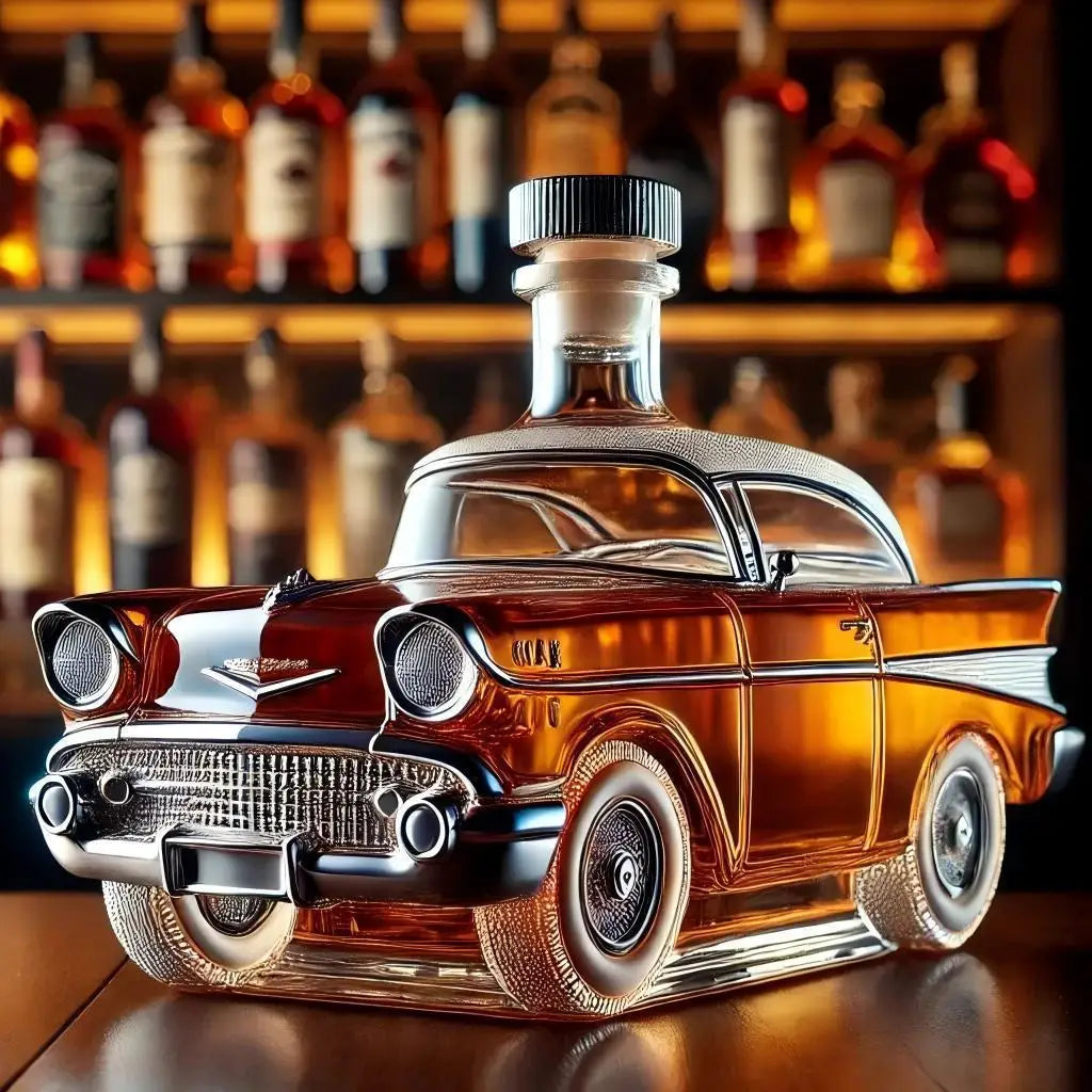 Car‑Shaped Whiskey Bottle – 350ML