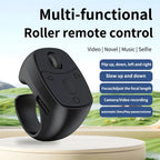 Smart Scroll Wheel – 360° Hands‑Free Bluetooth Control, Smooth Page Turning, Ideal for E‑Books & Videos