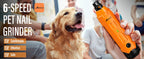 SmoothTrim Pro – Painless 6‑Speed Nail Shaper, Low‑Noise Motor, Ideal for Sensitive Pets