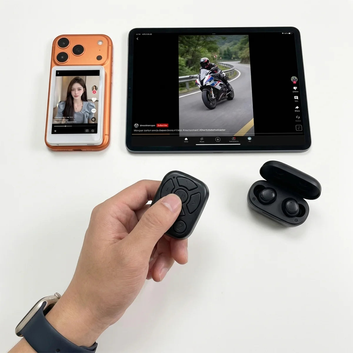 SmartScroll Ring – Hands‑Free Control for Readers & Creators