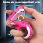 3D Finger Fidget Slider – Smooth Spin & Slide, Compact Design, For Stress Relief & Focus Boosting