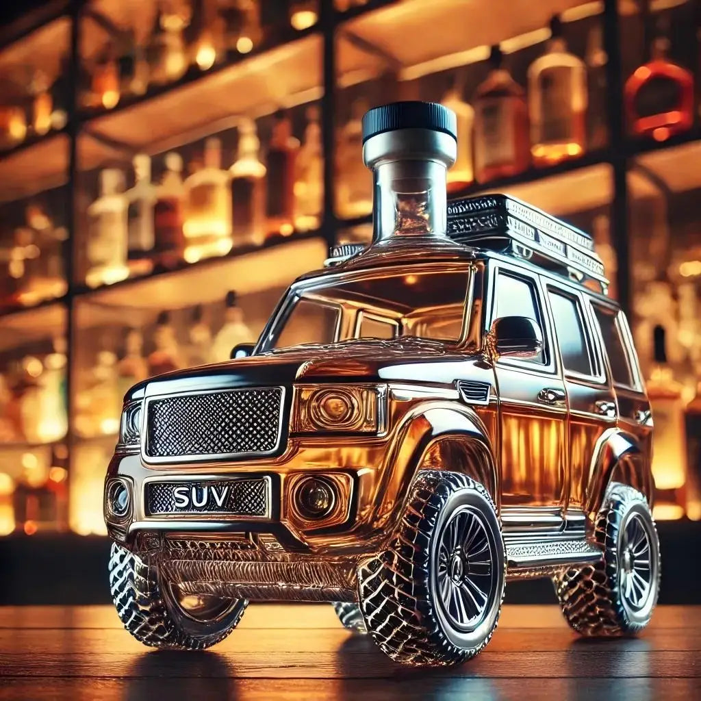 Car‑Shaped Whiskey Bottle – 350ML