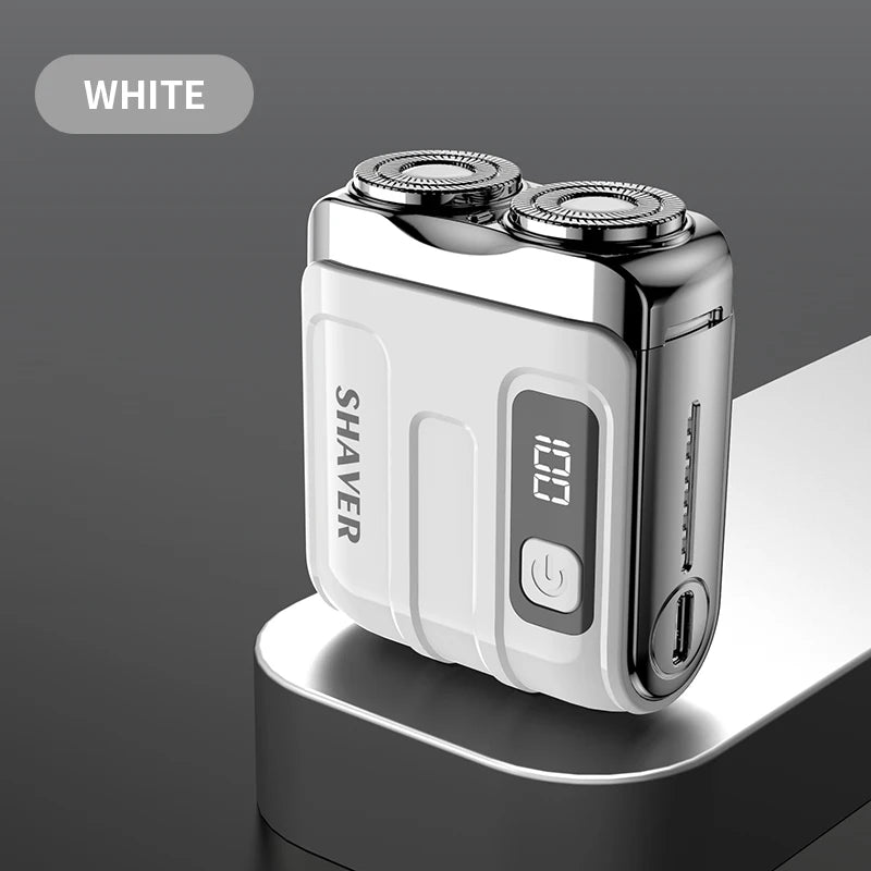 Portable Electric Shaver – Powerful Dual‑Blade Precision, USB Rechargeable, Great for Travel & Daily Touch‑Ups