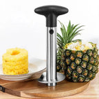Turbo Pineapple Cutter – Quick 30‑Second Prep, Sharp Stainless Steel, Ideal for Home Kitchens