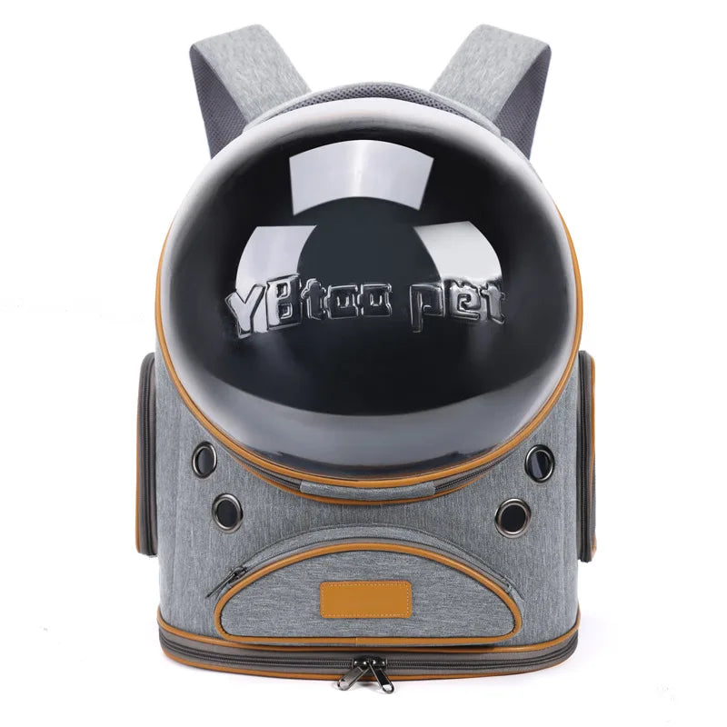 ClearView Pet Carrier – Foldable Airy Comfort, Portable Shoulder Bag for Cats on the Go