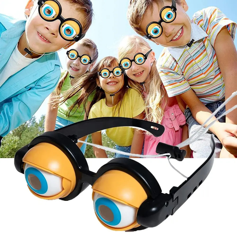 Crazy Blink Frog-Eye Glasses