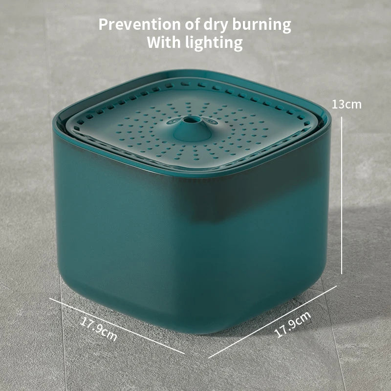 3L Cat Water Fountain – Auto‑Recirculating, Triple Filtration, Ultra‑Quiet USB Dispenser for Hydrated Cats