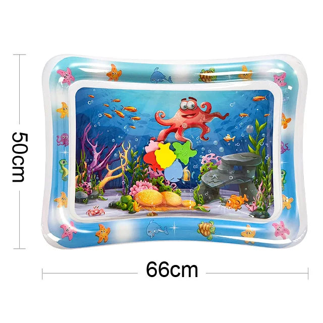 Baby Water Play Mat – Fun Tummy‑Time Support, Soft Inflatable Cushion, For Infants & Toddlers