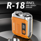 Portable Electric Shaver – Powerful Dual‑Blade Precision, USB Rechargeable, Great for Travel & Daily Touch‑Ups