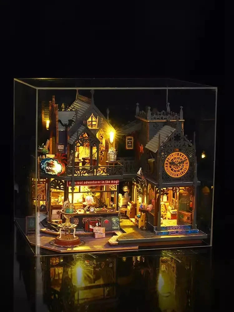 Large Wooden Dollhouse