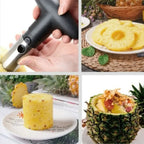 Turbo Pineapple Cutter – Quick 30‑Second Prep, Sharp Stainless Steel, Ideal for Home Kitchens