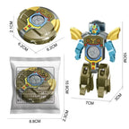 360° Deformation Robot Stress Ball – Shape‑Shift Fidget Toy, Lightweight & Portable, Ideal for Focus & Fun