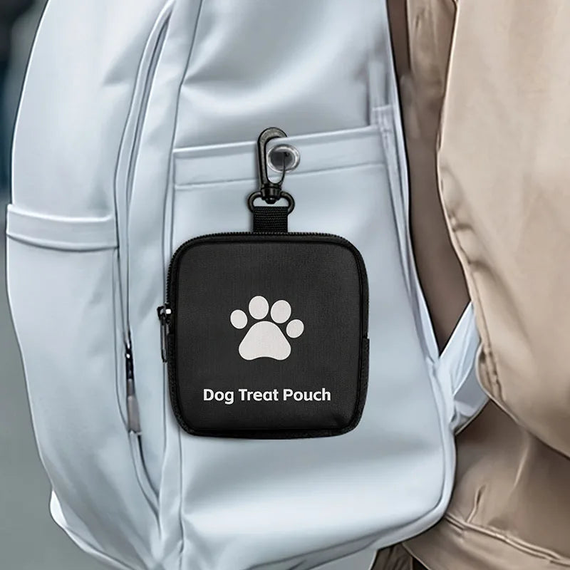 Portable Dog Treat Bag – Quick‑Access Storage, Durable Hooks, Perfect for Training