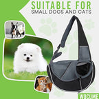HappyPaws Portable Pet Bag – Comfy On‑the‑Go Support, Lightweight Foldable Build, Made for Cats & Small Dogs