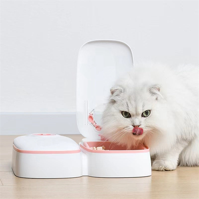 Smart Auto Pet Feeder – Timed Meals, Fresh‑Keep Design, Perfect for Busy Cat & Dog Owners