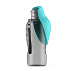 FetchFlow Foldable Dog Water Bottle – Spill‑Free Drinking, Foldable Bowl Top, Great for Walks, Hikes & Road Trips