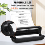 Portable Inkless Printer – High‑Resolution 203 DPI, Long‑Lasting 2600mAh Battery, Wireless Printing Anywhere