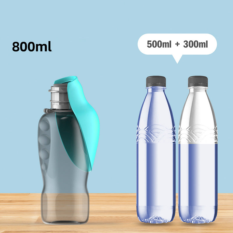 FetchFlow Foldable Dog Water Bottle