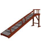 1. Wooden Dog Ramp – Safe Non‑Slip Climb, 73" Length + Guardrails, For Beds & Sofas