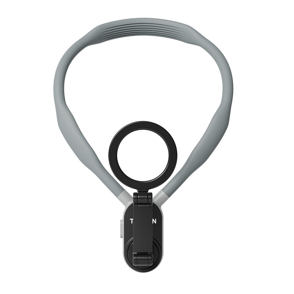 Magnetic Phone Neck Holder – Quick‑Release MagSafe, Adjustable Silicone Frame, Ideal for Travel, Streaming & On‑the‑Go Use