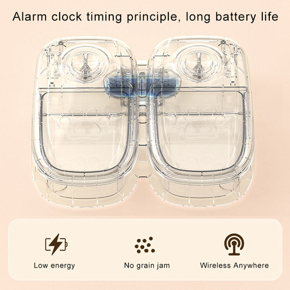 Smart Auto Pet Feeder – Timed Meals, Fresh‑Keep Design, Perfect for Busy Cat & Dog Owners